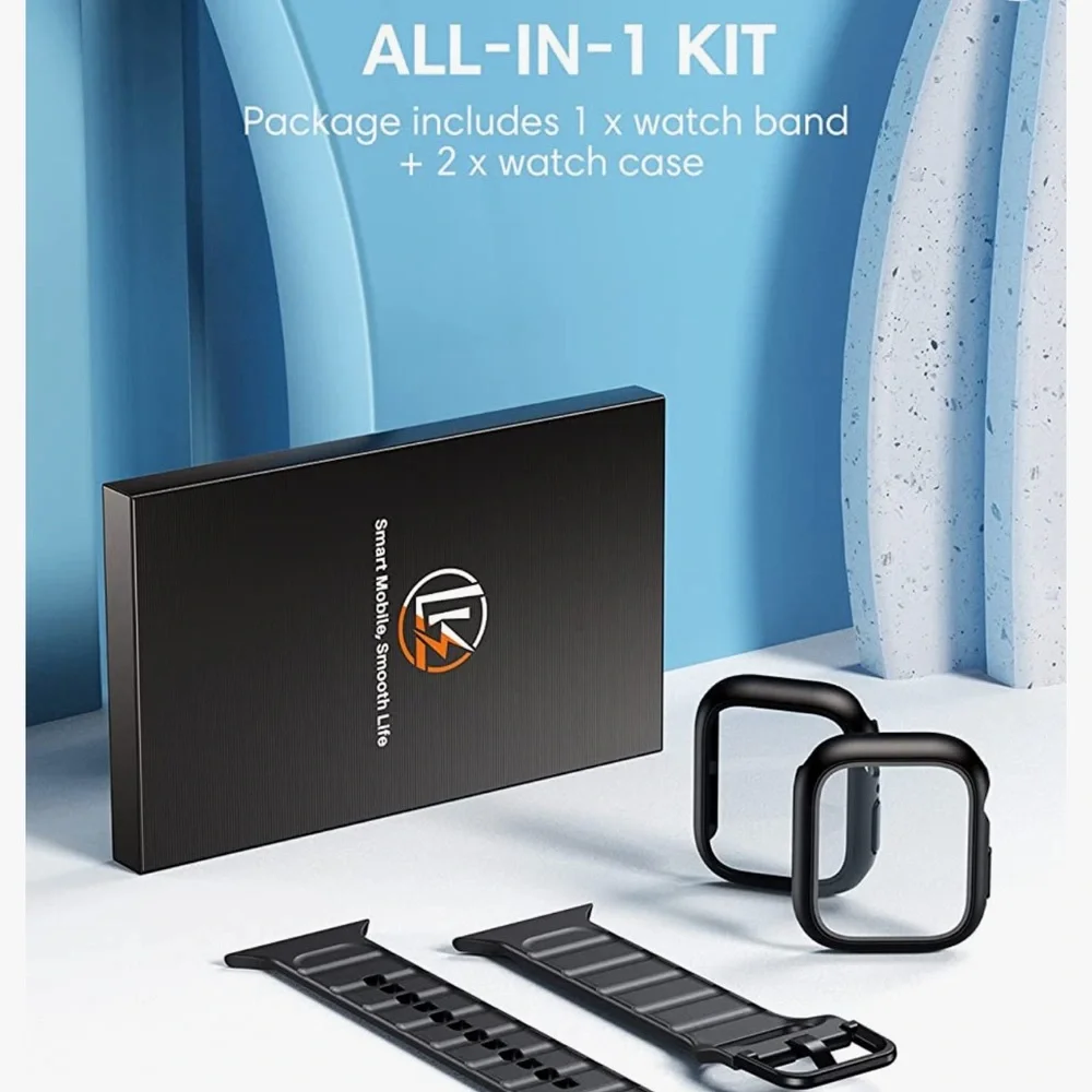 LK Sport Band Compatible for Apple Watch Band 45mm
